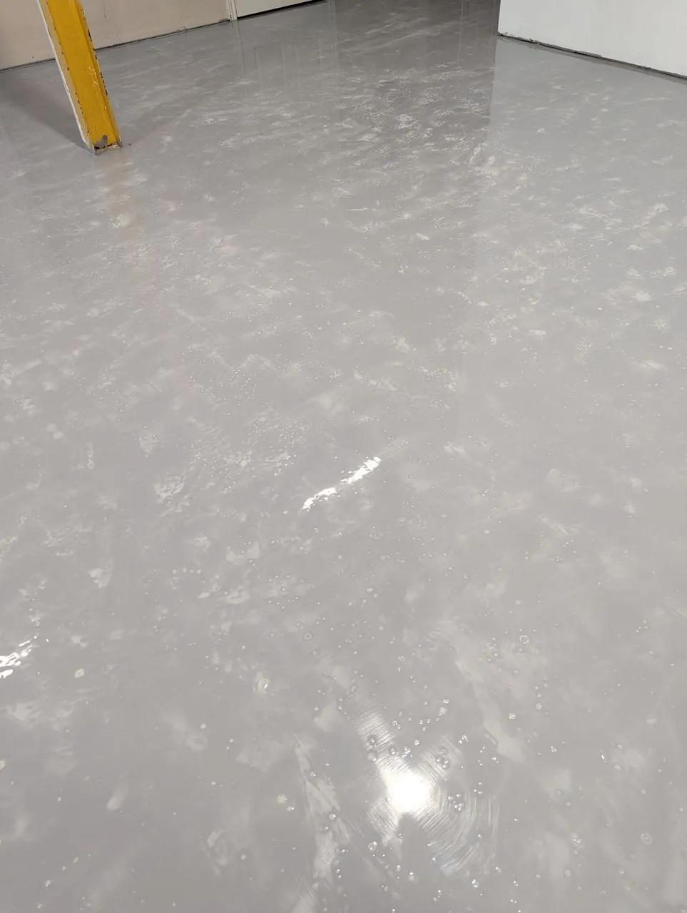 Commercial epoxy coating