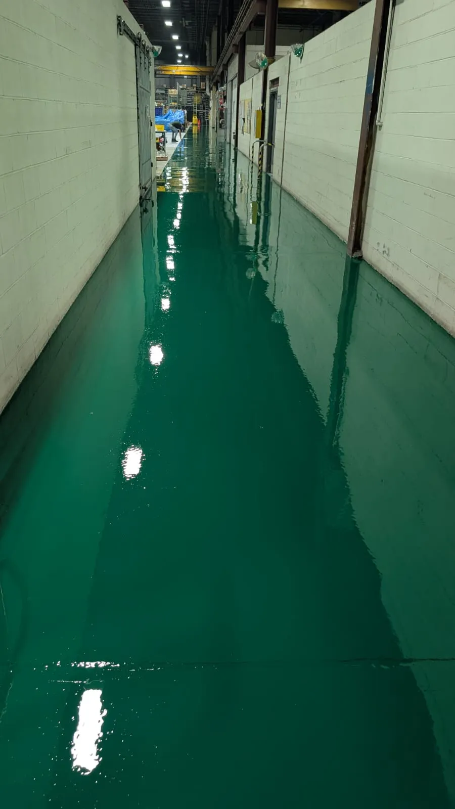 Pharmaceutical & Medical-Grade floor coating installed in Milton