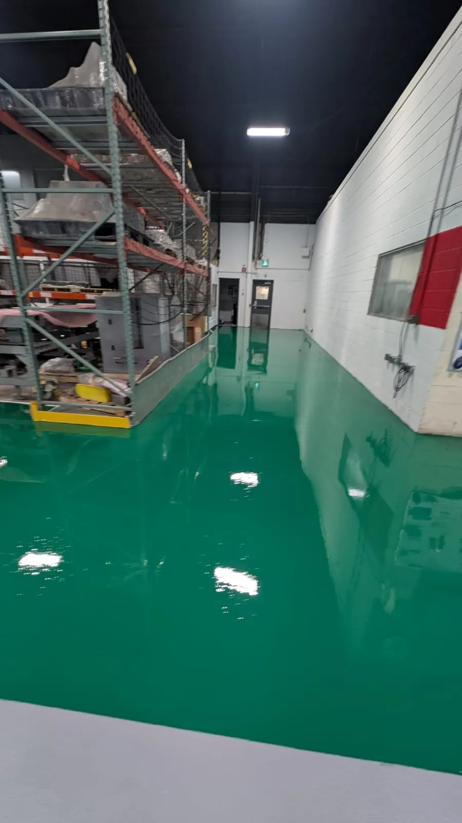 Manufacturing floor coating installed in Milton